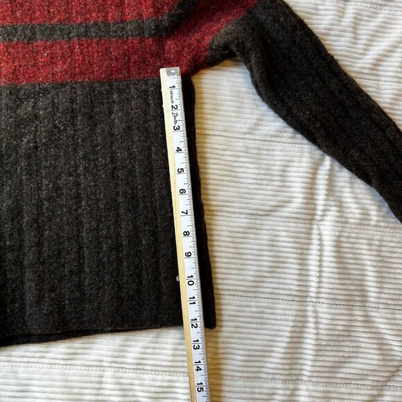Vintage Authentic Structure 100% Lambswool Sweater Men’s L (Runs Small) Woolmark - Picture 3 of 15